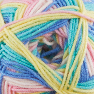 Herrschners Enchanted Ripples Baby Blanket Crochet Kit - Variant Image Baby Cakes
