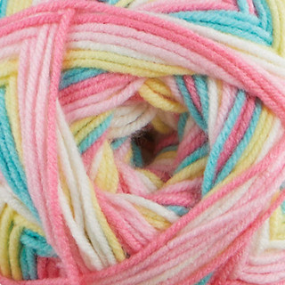 Herrschners Enchanted Ripples Baby Blanket Crochet Kit - Variant Image Sweetie Pie