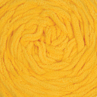Herrschners Fuzzy Fleece Blanket Knit Kit - Variant Image Sunshine