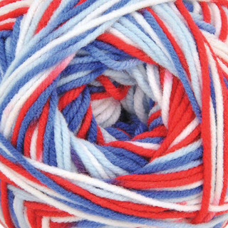 Herrschners Worsted 8 Celebrate Yarn - Variant Image Patriotic