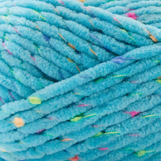 Premier Parfait Chunky Pom Pom Yarn - Variant Image Electric Blue