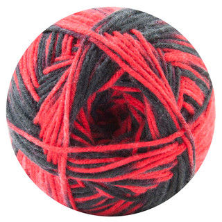 Herrschners Go Team Blanket Crochet Kit - Variant Image Red/Black