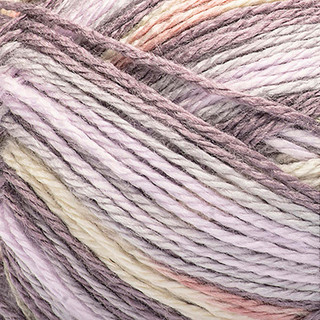 Bernat Knit Ruffle Baby Hat Yarn Kit - Variant Image Lavender Tea