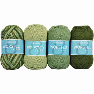 Herrschners Worsted 8 Multis Yarn Pack - Variant Image Fern Garden