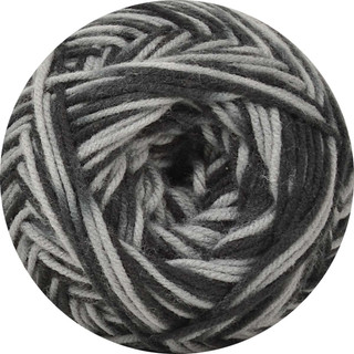 Herrschners Travel Blanket Crochet Afghan Kit - Variant Image Black/Silver