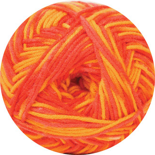 Herrschners Travel Blanket Crochet Afghan Kit - Variant Image Red/Orange