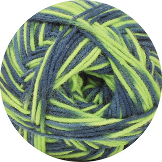 Herrschners Travel Blanket Crochet Afghan Kit - Variant Image Navy/Green