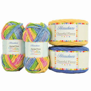 Herrschners Cheerful Fleece Multis Yarn Pack - Variant Image Pastels