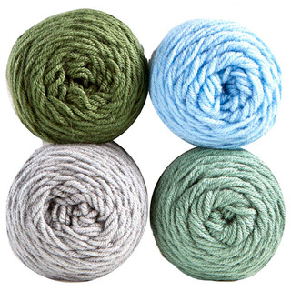 Caron Tea Cakes Yarn - Variant Image Misty Forest