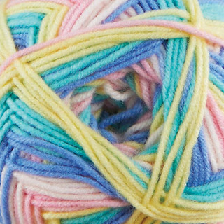 Herrschners Sherbet Swirls Blanket Crochet Kit - Variant Image Baby Cakes