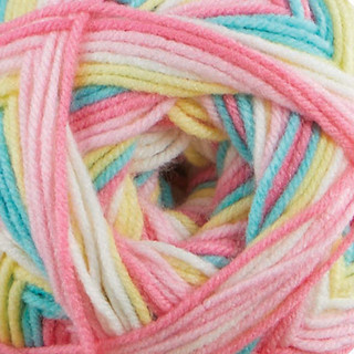 Herrschners Sherbet Swirls Blanket Crochet Kit - Variant Image Sweetie Pie