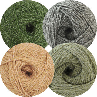 Herrschners Worsted 8 Heathers Yarn Pack - Variant Image Brushwood
