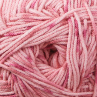 Herrschners Read & Relax Afghan Knit Kit - Variant Image Pink Punch