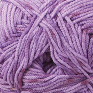Herrschners Read & Relax Afghan Knit Kit - Variant Image Purple Parade