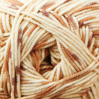 Herrschners Read & Relax Afghan Knit Kit - Variant Image Toffee Crunch