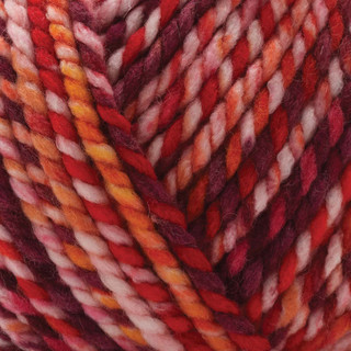 Premier Jumbo Seed Stitch Scarf Knit Kit - Variant Image Kimchi
