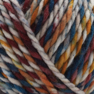 Premier Jumbo Seed Stitch Scarf Knit Kit - Variant Image Ginger Root