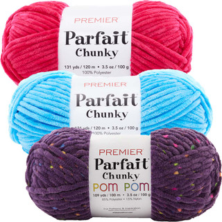 Premier Chunky Pom Pom Yarn Pack - Variant Image Ultraviolet