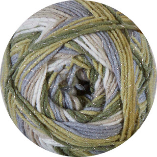 Herrschners Worsted 8 Holiday Sparkle Yarn - Variant Image Flocked Tree