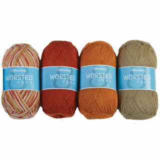 Herrschners Worsted 8 Multis Yarn Pack - Variant Image Autumn Oak