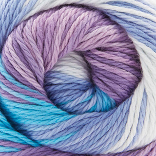 Premier Razor Shell Shawlette Knit Kit - Variant Image Blue Raspberry