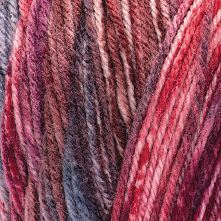 Red Heart Super Saver Bitty Stripes Yarn - Variant Image Love Bug