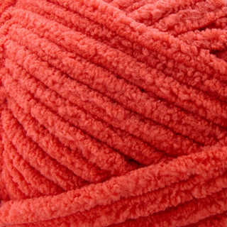 Premier Basix Chenille Brights Yarn - Variant Image Hot Coral