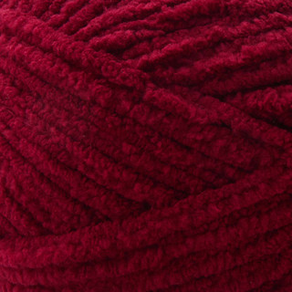 Premier Basix Chenille Brights Yarn - Variant Image Cranberry