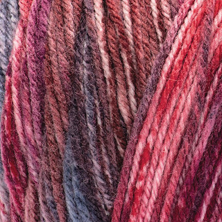 Red Heart Super Saver Bitty Stripes-Bag of 2 Yarn Pack - Variant Image Love Bug