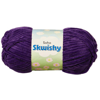 Soho Skwishy Yarn - Variant Image Midnight Purple