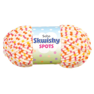 Soho Skwishy Spots Yarn - Variant Image Mango Tango