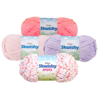 Soho Skwishy Spots Yarn Pack - Variant Image Peony Parade