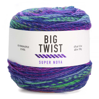 Big Twist Super Nova Yarn - Variant Image Purple Cosmos