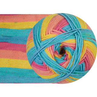 Herrschners Worsted 8 Stripes Yarn - Variant Image Wild Child