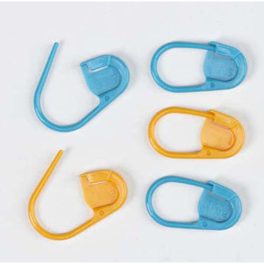 Clover Jumbo Sized Locking Ring Markers, Pkg. of 12  Clover Jumbo Sized Locking Ring Markers, Pkg. of 12