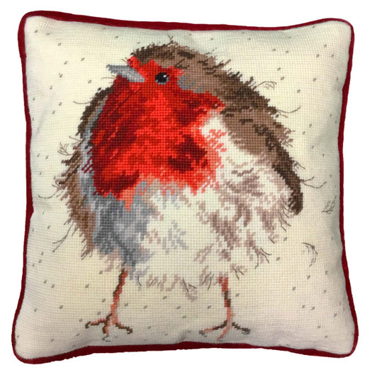 Bothy Threads Jolly Robin Needlepoint Kit