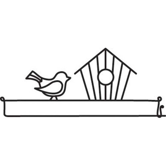 Herrschners Large Birdhouse Decorative Hanger