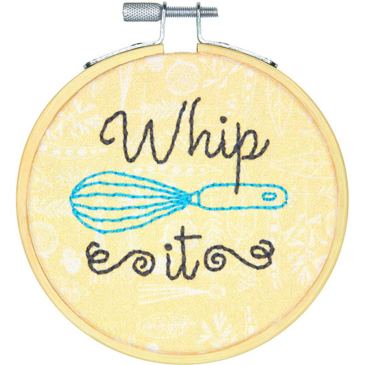 Dimensions Whip It Stamped Embroidery Kit Dimensions Whip It Stamped Embroidery Kit