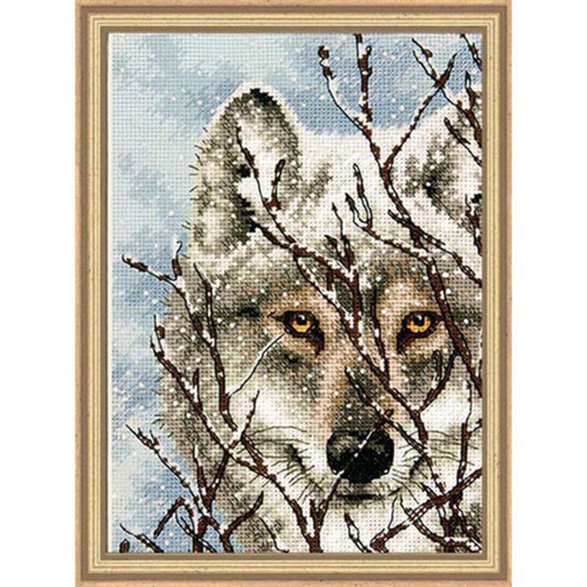 Dimensions Wolf Counted Cross-Stitch Kit Dimensions Wolf Counted Cross-Stitch Kit