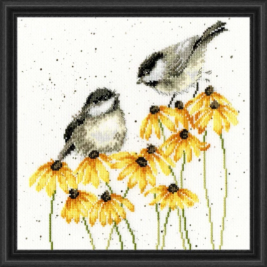 Bothy Threads Chitter Chatter Kit & Frame Counted Cross-Stitch