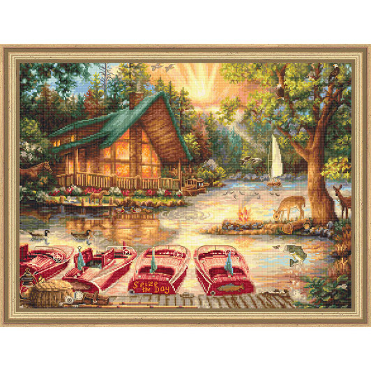 Letistitch Seize the Day Counted Cross-Stitch Kit Letistitch Seize the Day Counted Cross-Stitch Kit