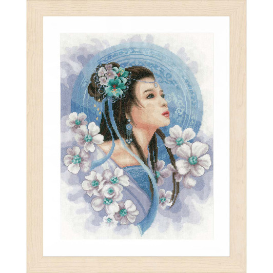 Lanarte Sakura Counted Cross-Stitch Kit Lanarte Sakura Counted Cross-Stitch Kit