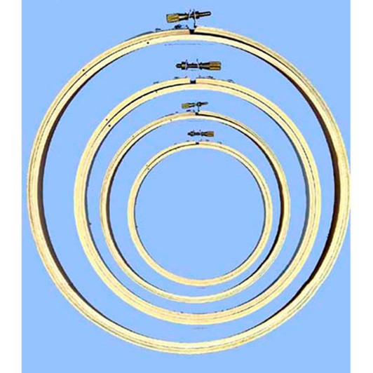 Wooden Embroidery Hoops, Set of 4 Accessory