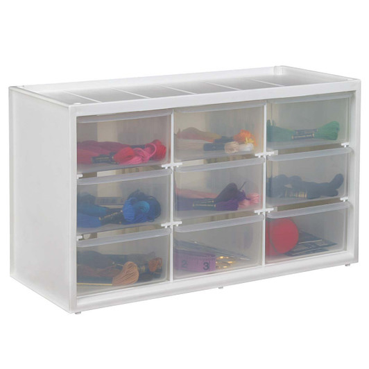 ArtBin Store-in-Drawer Stackable 9-Drawer Cabinet ArtBin Store-in-Drawer Stackable 9-Drawer Cabinet