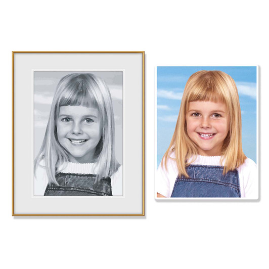 Schipper Black & White Paint Your Darling Paint by Number Kit