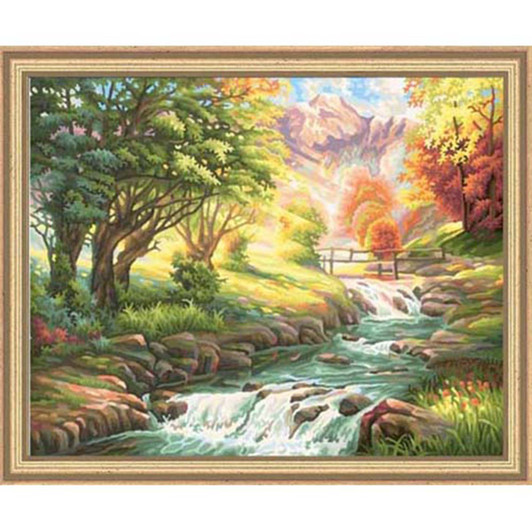 Schipper By The Trout Brook Paint by Number Kit
