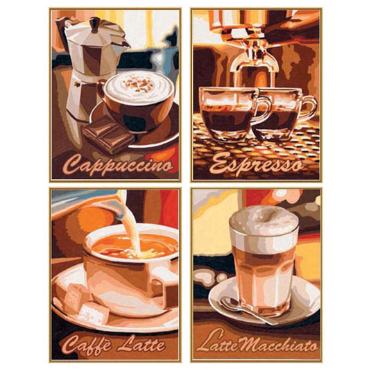 Schipper Coffee Break Paint by Number Kit