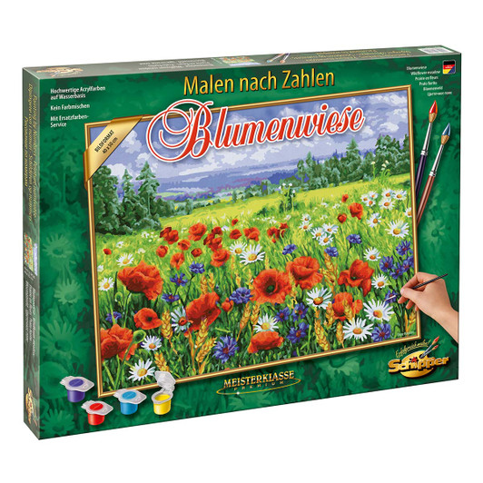 Schipper Wildflower Meadow Paint by Number Kit