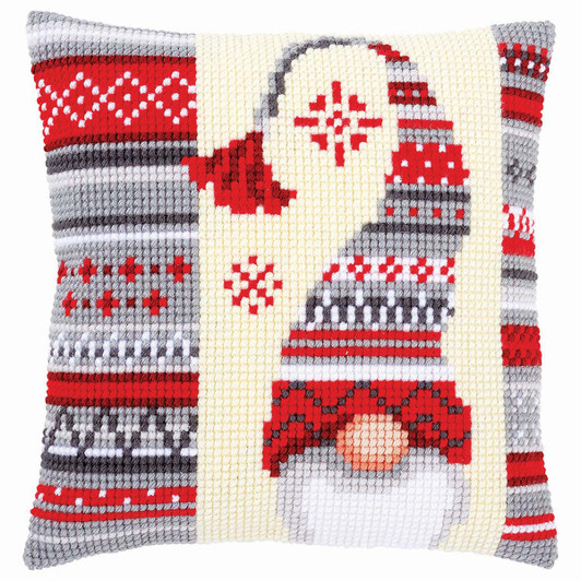 Vervaco Christmas Elf 1 Pillow Cover Needlepoint Kit Vervaco Christmas Elf 1 Pillow Cover Needlepoint Kit