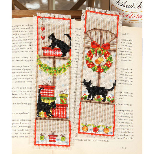 Vervaco Christmas Atmosphere Bookmarks Counted Cross-Stitch Kit Vervaco Christmas Atmosphere Bookmarks Counted Cross-Stitch Kit